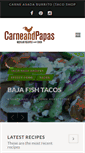 Mobile Screenshot of carneandpapas.com